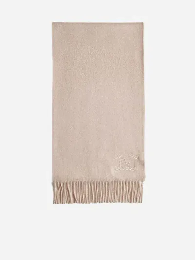 Max Mara Wsdalia Cashmere Stole In Medium Grey