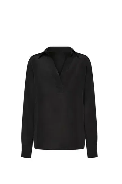 Max Mara Zenzero Shirt In Black