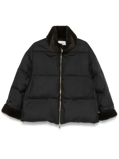 Max & Moi Doudoune Jacket In Black