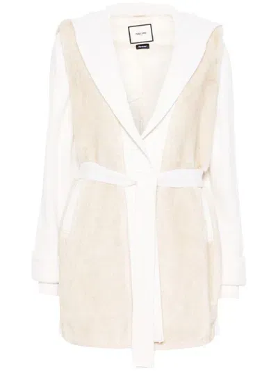 Max & Moi Golia Coat In White