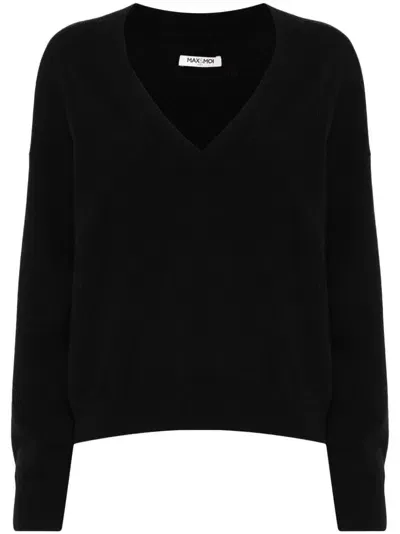 Max & Moi Poliana Jumper In 黑色