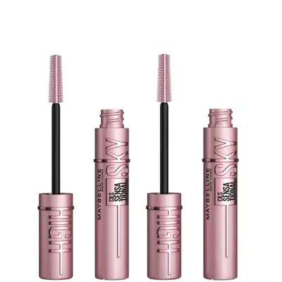 Maybelline Mascara Lash Sensational Sky High Duo (worth £25.98) In White