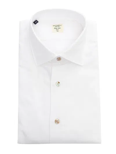 Mazzarelli Slim Fit Shirt In White