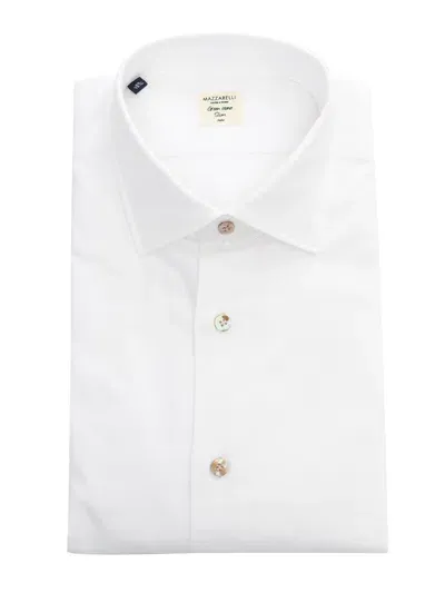 Mazzarelli Slim Fit Shirt In White