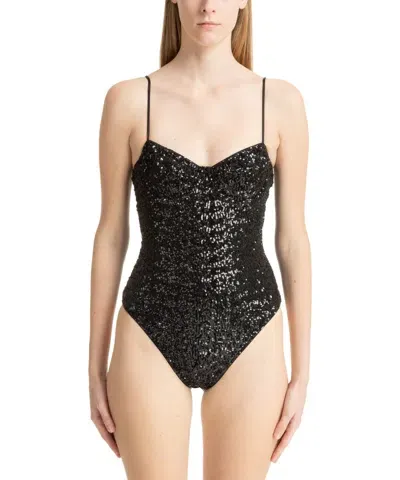 Mc2 Saint Barth Apolline Swimsuit In Black