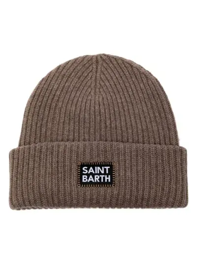 Mc2 Saint Barth Berry Beanie In Brown