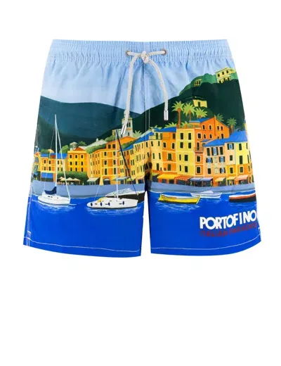 Mc2 Saint Barth Boxer In Blue