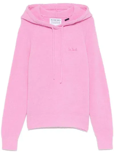 Mc2 Saint Barth Elide Hoodie In Pink