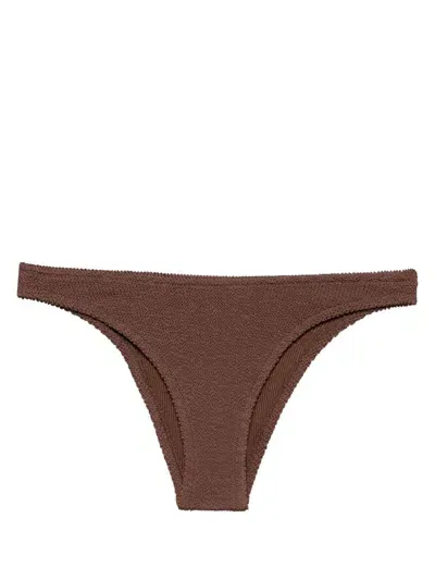 Mc2 Saint Barth Elise Bikini Bottom In Brown