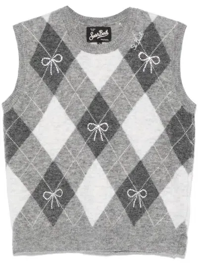 Mc2 Saint Barth Joey Vest In White