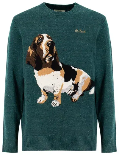 Mc2 Saint Barth Jumper In Green