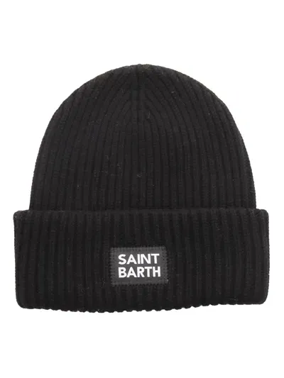 Mc2 Saint Barth Knitted Cap In Blue