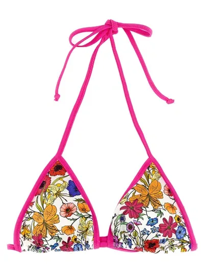 Mc2 Saint Barth Leah Bikini Top In Multi