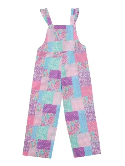 Mc2 Saint Barth Kids' Multicolor Dungarees