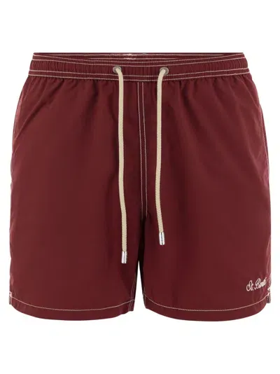 Mc2 Saint Barth Patmos - Beach Shorts In Red