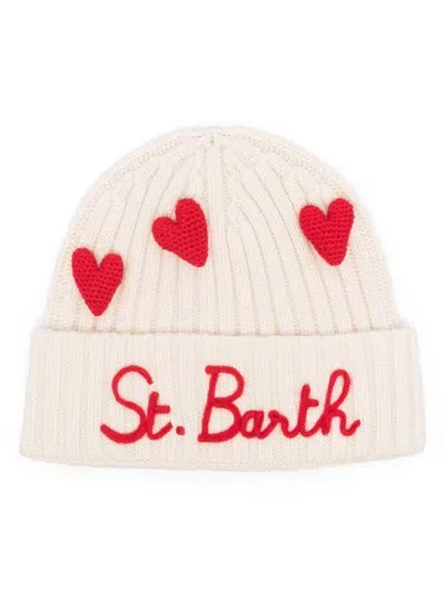 Mc2 Saint Barth Wengen Beanie In White