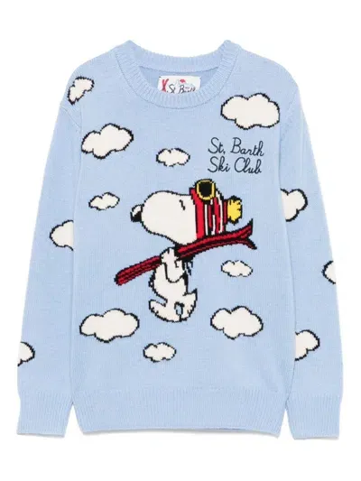 Mc2 Saint Barth Kids' X Peanuts Sweater In Blue