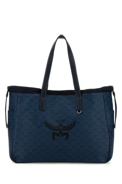 Mcm Himmel Lauretos Tote Xlrg Vc-tu Nd  Male In Navyblazer