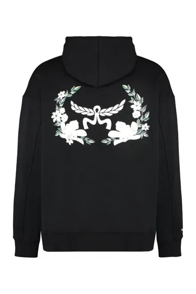 Mcm Black Cotton Sweatshirt