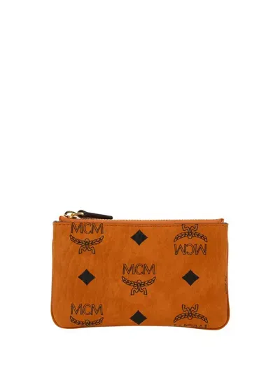 Mcm Wallets In Brown