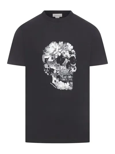 Mcqueen Tshirt In Black