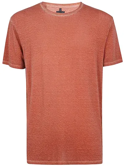 Md75 Linen T-shirt Clothing In Orange