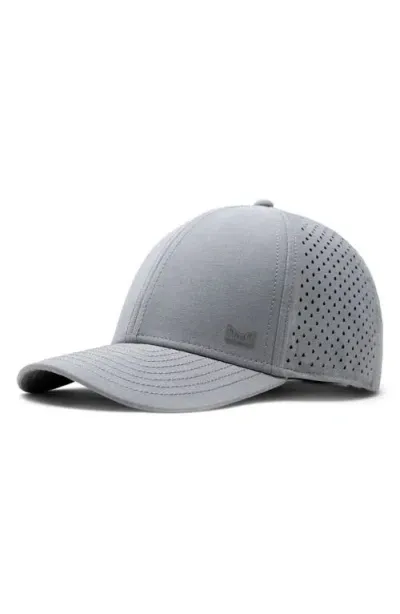 Melin A-game Icon Hydro Performance Snapback Hat In Heather Grey