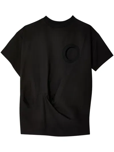 Melitta Baumeister Wavy T-shirt In Black