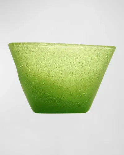 Memento 10 Oz. Small Serving Bowls, Set Of 4 In Lime