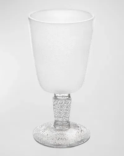 Memento 10 Oz. Wine Goblets, Set Of 6 In White Solid