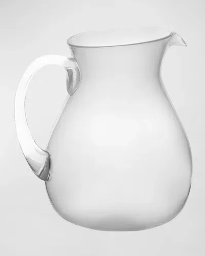 Memento Colorful Pitcher, 54 oz In White