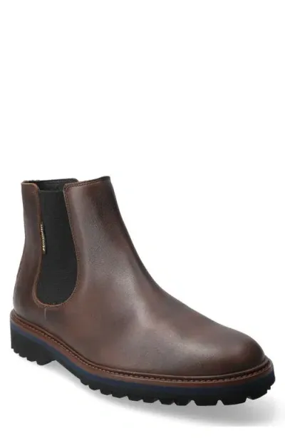 Mephisto Benson Zip Boot In Dark Brown