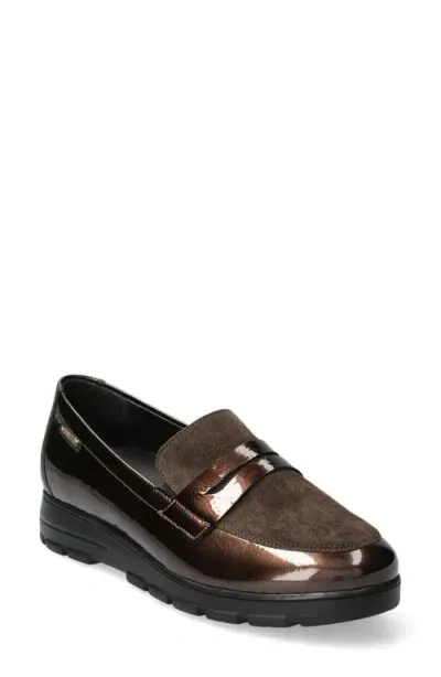 Mephisto Carima Penny Loafer In Bronze