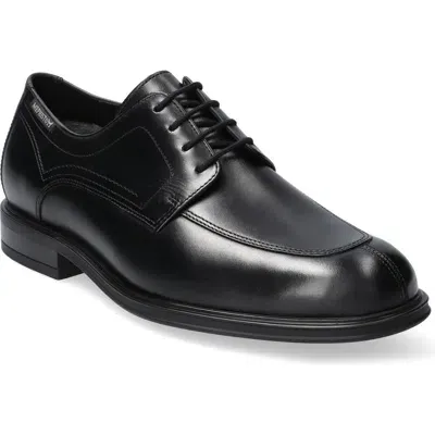 Mephisto Korey Apron Toe Derby In Black