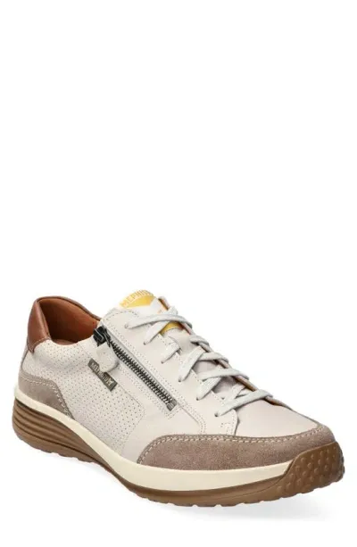 Mephisto Sacco Sneaker In Warm Grey