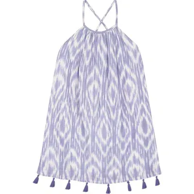 Mer St. Barth Kids'  Mini Chantal Sundress In Blue