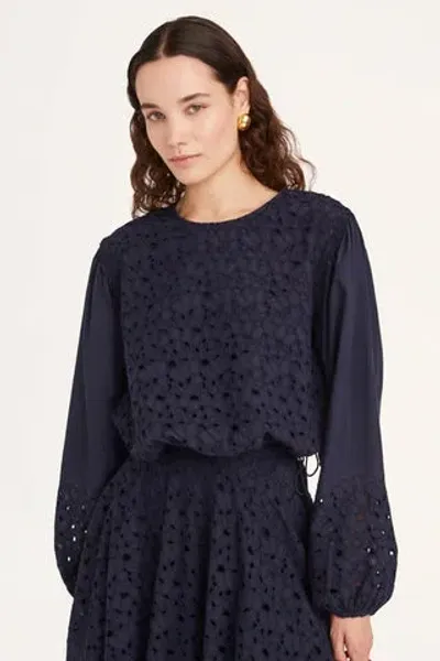 Merlette Linden Top In Navy