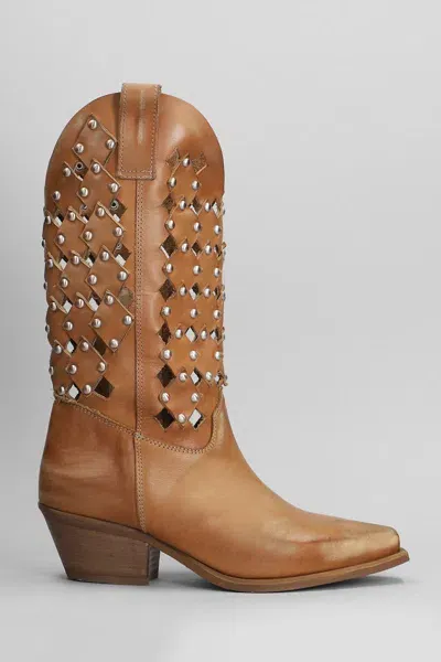 Metisse Boots In Leather Color