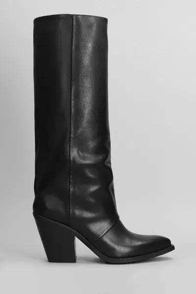 Metisse Texan Boots In Black