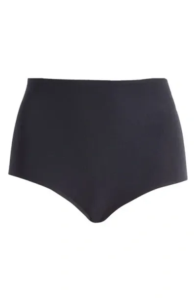 Meundies Dreamseam High Waist Shortie Briefs In Black