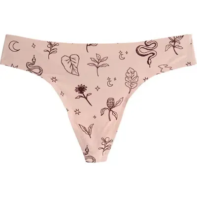 Meundies Dreamseam Thong In Neutral