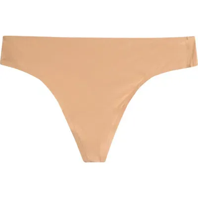 Meundies Dreamseam Thong In Latte