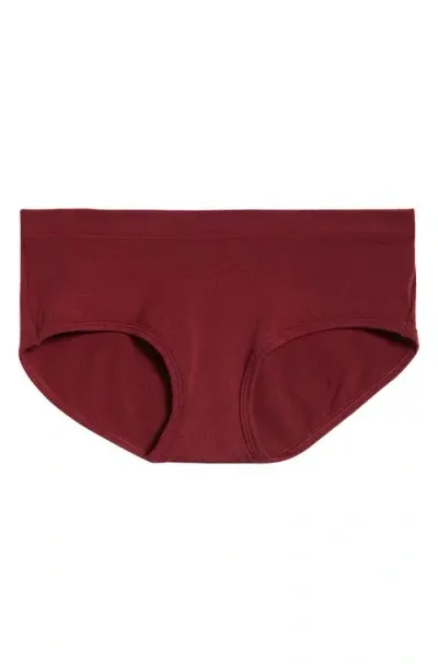 Meundies Feelfree Hipster Briefs In Cabernet