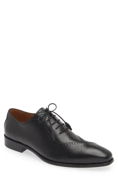 Mezlan Gasset Wingtip Oxford In Black