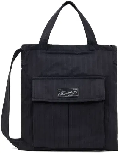 Mfpen Black Routine Bag In Black Jacquard Strip