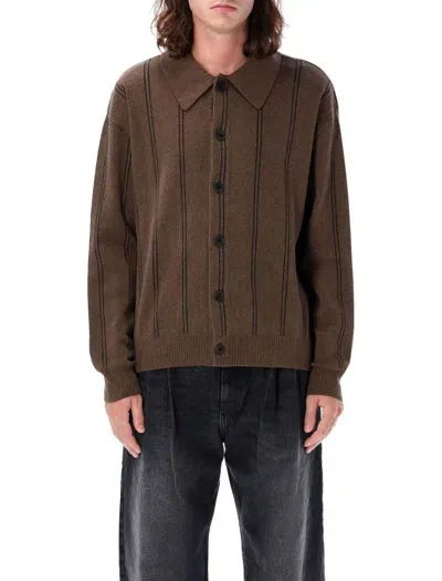 Mfpen Formal Cardigan In Brown