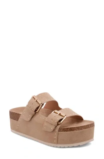 Mia Brookie Platform Slide Sandal