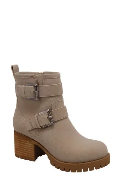 Mia Jessi Platform Bootie In Sand