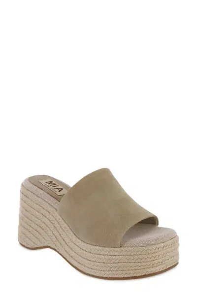 Mia Palma Espadrille Platform Wedge Sandal