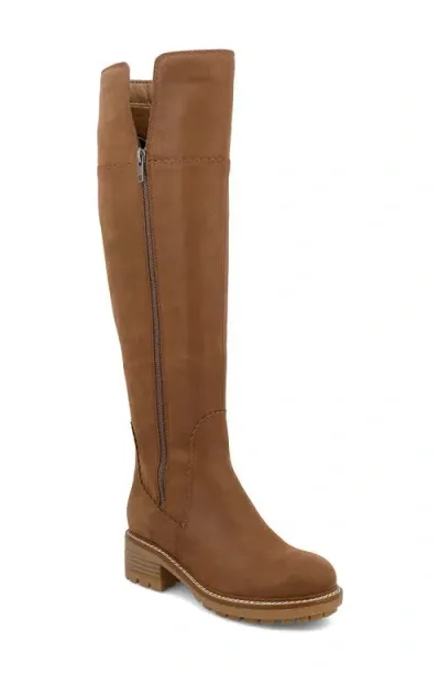 Mia Women's Pike Lug Sole Tall Boots In Cognac